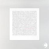'Bournemouth' limited edition word search print by Clive Sefton - unframed