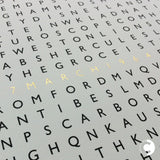 Personalised word search Golden Wedding Anniversary present