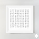 Personalised word search anniversary present