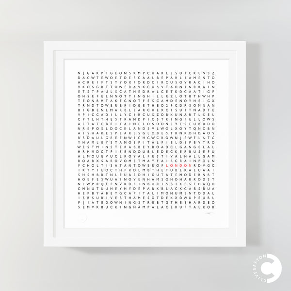 London Word Search