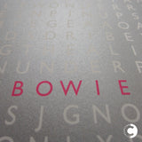 'Bowie' limited edition word search print by Clive Sefton - detail