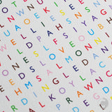 Framed Personalised Word Search Print
